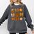 Coquette Teach Teacher Bows Thanksgiving Turkey Fall Autumn Comfort Colors Sweatshirt Pepper