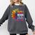 Cute I Became A Teacher Because Your Life Is Worth My Time Comfort Colors Sweatshirt Pepper