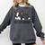 Cute Boston Terrier Boston Mama Comfort Colors Sweatshirt Pepper