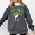 Cute Boston Terrier Shamrock St Patrick's Day Dog Lover Men Women Kids Comfort Colors Sweatshirt Pepper