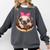 Cute Pug Shirt Donut Girls Dog Comfort Colors Sweatshirt Pepper