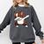 Dabbing Red Boston Terrier Dab Dance Dog Men Women Kids Comfort Colors Sweatshirt Pepper