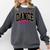 Dance Teacher Leopard Dancing Life Girls Women Dancer Comfort Colors Sweatshirt Pepper
