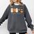 Daycare Teacher Halloween Infant Squad Spooky Childcare Fall Comfort Colors Sweatshirt Pepper