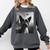 Dog Mom Dad Alien Selfie Boston Terrier UFO For Men Women Comfort Colors Sweatshirt Pepper