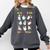 What Are We Doing Today Ghost PE Teacher Team Halloween Comfort Colors Sweatshirt Pepper