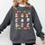 What Are We Doing Today PE Teacher Snowman Christmas Comfort Colors Sweatshirt Pepper