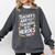 Educators Teacher's Aide Because Even Teachers Need Heroes Comfort Colors Sweatshirt Pepper