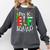 Elf Squad Pre-k Teacher Christmas Child Xmas Comfort Colors Sweatshirt Pepper
