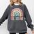 ESL Squad Teacher Crew Team Back To School English Rainbow Comfort Colors Sweatshirt Pepper ESL Squad Teacher Crew Team Back To School English Rainbow Comfort Colors Sweatshirt Pepper