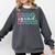 ESL Squad Teacher English As A Second Language Comfort Colors Sweatshirt Pepper