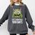 Eye Survived 100 Days Of School Monster Lover Teacher Kids Comfort Colors Sweatshirt Pepper