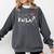 FA LA8 Christmas Santa Fa La Math Teacher Mathematic Comfort Colors Sweatshirt Pepper