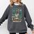 FCS Teacher Skeleton Halloween Family And Consumer Science Comfort Colors Sweatshirt Pepper