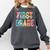 First Grade Dream Team Back To School 1st Grade Teacher Comfort Colors Sweatshirt Pepper