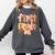 First Grade Fall Floral Coquette Bow Teachers Students Comfort Colors Sweatshirt Pepper First Grade Fall Floral Coquette Bow Teachers Students Comfort Colors Sweatshirt Pepper