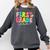 First Grade Team Teacher Back To School 1st Grade Squad Kids Comfort Colors Sweatshirt Pepper