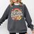 Future Teacher Kids Youth Girls Rainbow Pre-k Kindergarten Comfort Colors Sweatshirt Pepper Future Teacher Kids Youth Girls Rainbow Pre-k Kindergarten Comfort Colors Sweatshirt Pepper