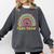 Future Teacher Rainbow Comfort Colors Sweatshirt Pepper