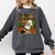 Ghost Library Reading Books Halloween Librarian Teacher Comfort Colors Sweatshirt Pepper