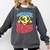 Grade 3 Super Squad Superhero Teacher Team Men Women Girls Kids Comfort Colors Sweatshirt Pepper
