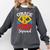 Grade K Super Squad Superhero Kindergarten Teacher Team Comfort Colors Sweatshirt Pepper