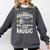 Some Grandpas Play Bingo Real Grandpas Teach Music Teacher Comfort Colors Sweatshirt Pepper