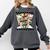 Groovy ABA RBT Therapist In My Behavior Analyst Era Teacher Comfort Colors Sweatshirt Pepper