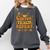 Groovy Coffee Teach Repeat Retro Teacher Comfort Colors Sweatshirt Pepper