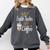 Half Coffee Half English Teacher English Teacher Men Women Comfort Colors Sweatshirt Pepper
