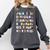 Halloween Alphabet ABCs Learning Kindergarten Teacher Men Women Kids Comfort Colors Sweatshirt Pepper