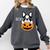 The Halloween Boston Terrier Comfort Colors Sweatshirt Pepper