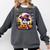 Halloween Boston Terrier Dog Breed With Jack O' Lantern Art Comfort Colors Sweatshirt Pepper