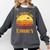 Halloween Costume Teacher Love Brains Zombie Comfort Colors Sweatshirt Pepper