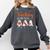Halloween Ghost Teachers Teaching My Boos Costume Women Men Comfort Colors Sweatshirt Pepper