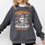 Halloween Skeleton Teacher Phonemes Graphemes Caffeine Lover Comfort Colors Sweatshirt Pepper