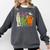 Halloween SPED Teacher Boo In ASL Boo Hands Sign Language Comfort Colors Sweatshirt Pepper