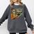Halloween Teacher Six Seven Meme 6 7 Skeleton Spooky Costume Comfort Colors Sweatshirt Pepper