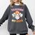 Halloween Teacher Teaching My Boos Costume Teacher Men Women Comfort Colors Sweatshirt Pepper
