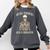 Halloween Weird Teachers Build Character Costume Men Women Comfort Colors Sweatshirt Pepper