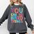 You Can Do Hard Things School Student Teachers Comfort Colors Sweatshirt Pepper