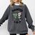 Haunted 67 Skeleton Math Teacher Halloween Costume Math Pun Comfort Colors Sweatshirt Pepper
