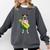 Hawaiian Boston Terrier Dog Pineapple Ukulele Summer For Men Women Girls Kids Comfort Colors Sweatshirt Pepper