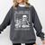 I'Ll Just Wait Until It's Quiet Skeleton Halloween Teacher Comfort Colors Sweatshirt Pepper I'Ll Just Wait Until It's Quiet Skeleton Halloween Teacher Comfort Colors Sweatshirt Pepper