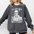 I'Ll Wait Until It's Quiet Tshirt Skeleton Teacher Halloween Comfort Colors Sweatshirt Pepper