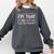 I'm That Educator They Told You About Teacher Educator Comfort Colors Sweatshirt Pepper