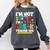 I'm Not Short I'm Pre-K Teacher Size Back To School Teacher Comfort Colors Sweatshirt Pepper I'm Not Short I'm Pre-K Teacher Size Back To School Teacher Comfort Colors Sweatshirt Pepper