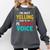I’m Not Yelling This Is My PE School Teacher Voice I Teach Comfort Colors Sweatshirt Pepper