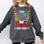Instructional Assistant Loves Her Kids Teacher Assistant Comfort Colors Sweatshirt Pepper