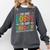 I´m Not Bossy I´m The Teacher Graduation Men Women Comfort Colors Sweatshirt Pepper